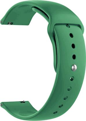 ACM WSM2P20GR1609 Watch Strap Silicone Belt 20mm for Fire Boltt Beast Spo2 Bsw002 ( Smartwatch Sports Band Green) Smart Watch Strap