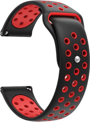 KHR KHRKJLSVCF3BK 22MM DotNike Classic Silicon Band Strap (CHECK MODEL LIST) Smart Watch Strap