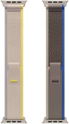 Epaal Trail Loop Strap For Watch 49mm 45mm 44mm 42mm (Beige & Grey Color) Smart Watch Strap
