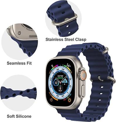 lioto smartwatch band strap belt ocean 42/44/45/49mm for all watches with 44mm lugs Smart Watch Strap
