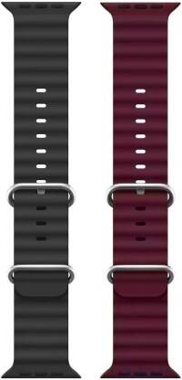 FORTUNATE Smart Watch Strap Belt for Ultra Watch 49 mm, Series 8 / 7 45 mm, Series 6 / 5 / 4 44 mm, Series 3 / 2 / 1 42 mm, T800 Ultra, Watch 8 Ultra, i8 Pro Max, W26, T800 Smart Watch Strap
