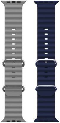 Gadgetzilla Ocean Smart Watch Strap Belt for Ultra Watch 49 mm, Series 8 / 7 45 mm, Series 6 / 5 / 4 44 mm, Series 3 / 2 / 1 42 mm, T800 Ultra, Watch 8 Ultra, i8 Pro Max, W26, T800. Smart Watch Strap Smart Watch Strap
