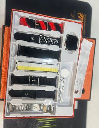 YatinX Ultra 7 in 1 strap BIG 2.01 infinite display Smart Watch Strap