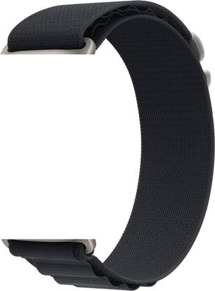 Hamz Apple Watch Strap for 49mm 45,44, 42 All Series 8, Textile Nylon Titanium G Hook Smart Watch Strap