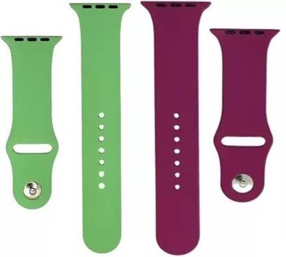 ASKOVID Pack of 2 Compatible with Apple Watch Strap 49mm 45mm 44mm 42mm, Soft Silicone Band for apple Watch Series Ultra 8 7 6 5 4 3 2 1 SE Smart Watch Strap