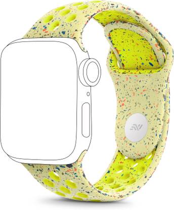 NECESORIES Sport Silicon Band Compatible With Iwatch 42mm/44mm/45mm/46mm(Series10)/49 MM Smart Watch Strap