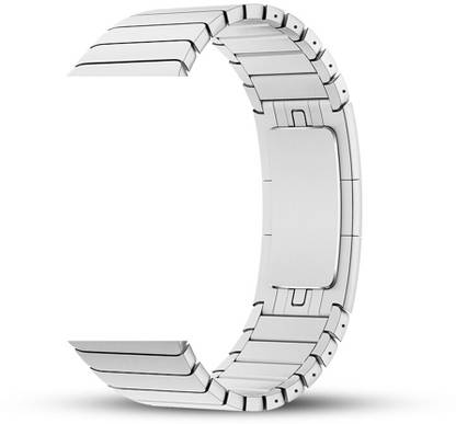 Casebudz Stainless Steel Link Bracelet for Apple Watch 1/2/3/4/5/SE/6/7 (42/44/45 mm) Smart Watch Strap