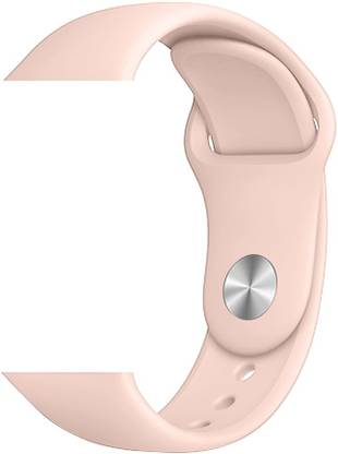 Casebudz Silicon Sport Band for Apple Watch 1/2/3/4/5/SE/6/7 (38/40/41 mm ; Medium/Large) Smart Watch Strap