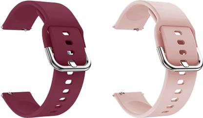 ACM Pack of 2 Watch Strap Hook for Fire-Boltt Retro Bsw175 Smartwatch 3649247 mm Silicone Watch Strap