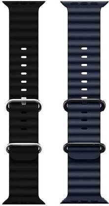 Webilla Ocean Smart Watch Strap Belt for Ultra Watch 49 mm, Series 8 / 7 45 mm, Series 6 / 5 / 4 44 mm, Series 3 / 2 / 1 42 mm, T800 Ultra, Watch 8 Ultra, i8 Pro Max, W26, T800,T900,T10,I8 pro,I7 pro,S8 ultra,watch 8,Watch 9 Smart Watch Strap
