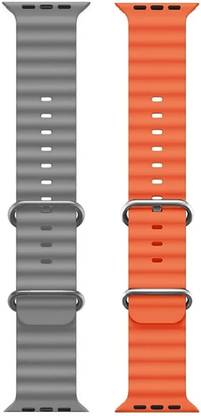 CHG Ocean Smart Watch Strap Belt for Ultra Watch 49 mm, Series 8 / 7 45 m Smart Watch Strap