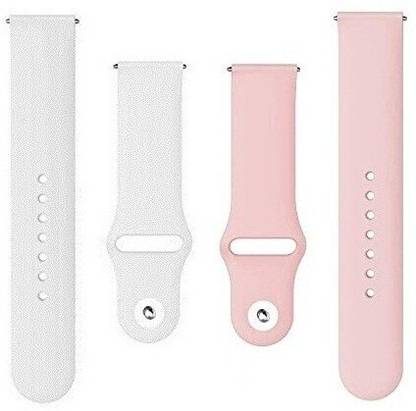 BLACK LOVIES 22 mm Silicon Smartwatch Strap Compatible with N 0 l S E Color fit Pro 4 Smart Band Strap