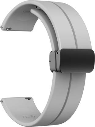 MOBISINGH MSH22MGNTBCKL018GY Smart Watch Band Strap Compatible with NOISEFIT ENDURE Smart Watch Strap