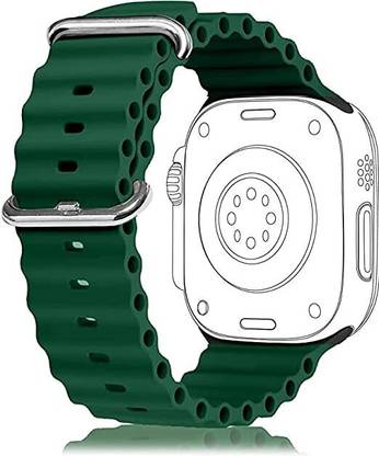 IBS Ocean Band Compatible with Apple Watch Straps 42mm 44mm 45mm and 49mm Adjustable Smart Watch Strap