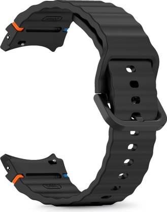 NECESORIES Silicone ZeroGap 20mm Band Compatible with Samsung Galaxy Watch Classic/7/6/5/6 Smart Watch Strap