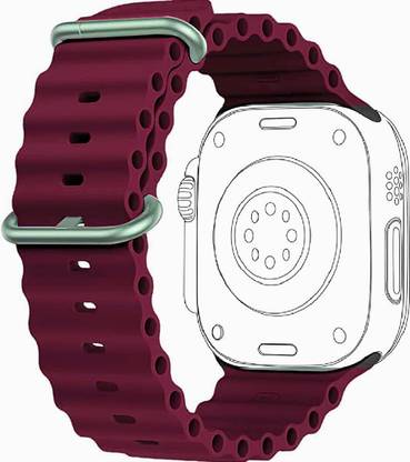BLACK LOVIES 49 MM OCEAN ULTRA WATCH STRAP Smart Watch Strap