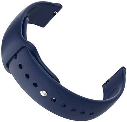 Flipkart SmartBuy 20MM Silicon/Metal Watch Belt Compatible for GARMIN Check Model List/Description/Image Smart Watch Strap