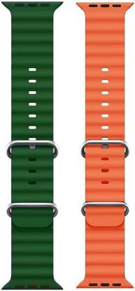 BLACK LOVIES Ocean Smart Watch Strap Belt for Ultra Watch 49 mm, Series 8 / 7 45 mm, Series 6 / 5 / 4 44 mm, Series 3 / 2 / 1 42 mm, T800 Ultra, Watch 8 Ultra, i8 Pro Max, W26, T800 Smart Watch Strap