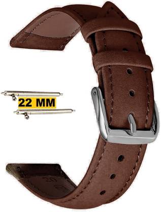 PUNAK 22MMM Genuine Leather Smartwatch Strap Smart Watch Strap