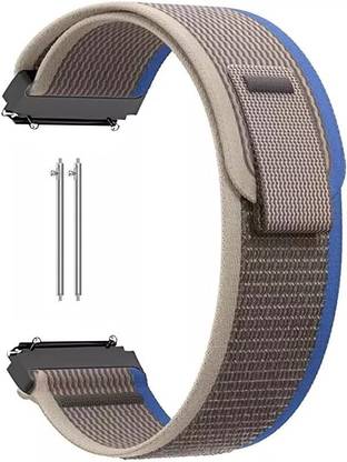KHR 20mm Watch Strap Trail Loop Nylon Loop Bands 20 MM (For Model See Images) Blue Smart Watch Strap