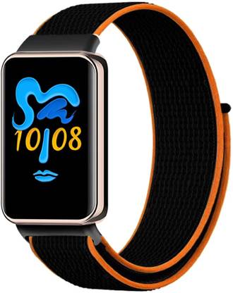 valente Nylon Loop Strap Compatible with Huawei Band 8/9/10 – Soft, Adjustable & Breathable Replacement Band Smart Band Strap