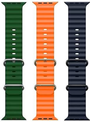 SONVI Ocean Smart Watch Strap Belt for Ultra Watch 49 mm, Series 8 / 7 45 mm, Series 6 / 5 / 4 44 mm, Series 3 / 2 / 1 42 mm, T800 Ultra, Watch 8 Ultra, i8 Pro Max, W26, T800,T900,T10,I8 pro,I7 pro,S8 ultra,watch 8,Watch 9 Smart Watch Strap