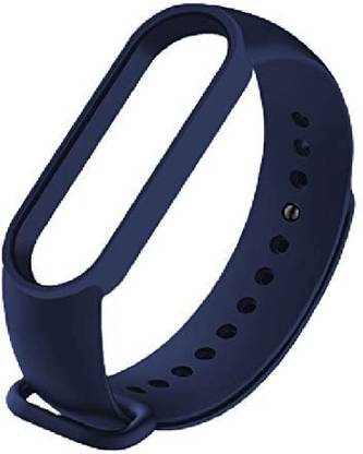 UNQT Band Strap for Xiaomi Mi Band 5 M5 (Device not IncPABded)- Navy BPABE Smart Band Strap