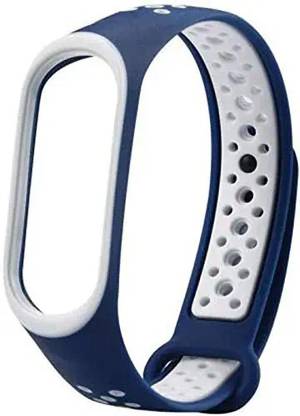 Blukon Silicon Air Dot Band Strap Compatible for Xiaomi Mi Band 4 / Mi Band 3 Smart Band Strap
