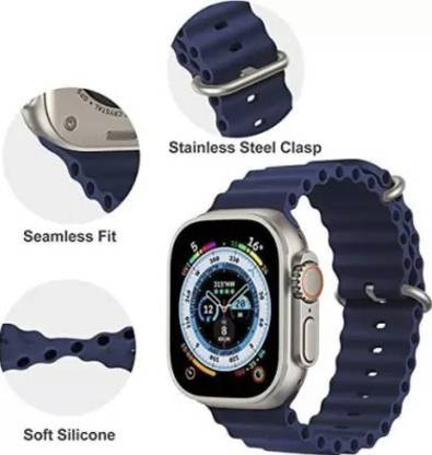 Tanunni Smart Watch Strap Strap for Ultra Watch 49 mm, Series 8 / 7 45 mm, Series 6 / 5 / 4 44 mm, Series 3 / 2 / 1 42 mm, T800 Ultra, Watch 8 Ultra, i8 Pro Max, W26, T800. Smart Watch Smart Watch Strap