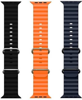 Setster Ocean Smart Watch Strap Belt for Ultra Watch 49 mm, Series 8 / 7 45 mm, Series 6 / 5 / 4 44 mm, Series 3 / 2 / 1 42 mm, T800 Ultra, Watch 8 Ultra, i8 Pro Max, W26, T800,T900,T10,I8 pro,I7 pro,S8 ultra,watch 8,Watch 9 Smart Watch Strap