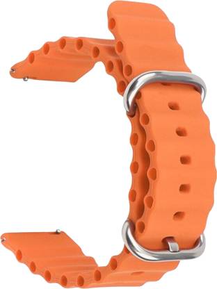 STRAPY Soft Silicone Classic Strap Bands Comfort and Flexible Straps Smart Watch Strap