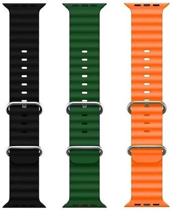 SONVI Ocean Smart Watch Strap Belt for Ultra Watch 49 mm, Series 8 / 7 45 mm, Series 6 / 5 / 4 44 mm, Series 3 / 2 / 1 42 mm, T800 Ultra, Watch 8 Ultra, i8 Pro Max, W26, T800,T900,T10,I8 pro,I7 pro,S8 ultra,watch 8,Watch 9 Smart Watch Strap