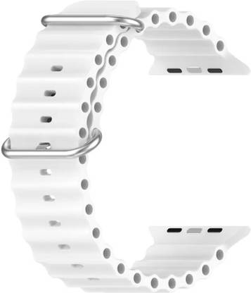 Juberous Ocean Loop 38mm/40mm/41mm Band for Watch Series SE 8/7/6/5/4/3/2/1 White Smart Watch Strap