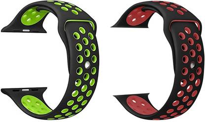 BLACK LOVIES 42 / 44 MM SMARTWATCH SILICON BELT, SMART WATCH BAND BELT Smart Watch Strap