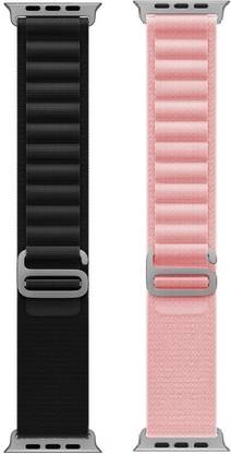 PUNAK Loop Smart Watch Strap Belt for Ultra Watch 49 mm, Series 8 / 7 45 mm, Series 6 / 5 / 4 44 mm, Series 3 / 2 / 1 42 mm, T800 Ultra, Watch 8 Ultra, i8 Pro Max, W26, T800. Smart Watch Strap