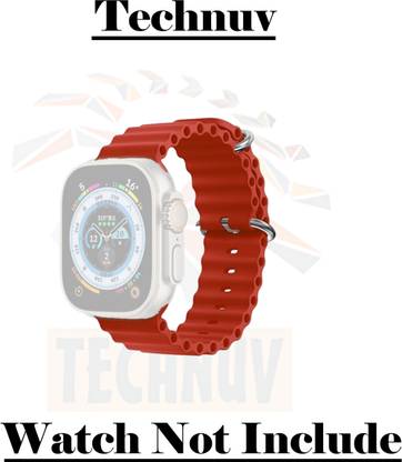 TECHNUV Ocean Strap Compatible Apple Series ultra/8/7/6/5/4/3/2/1/SE (42-44-45-49)MM All Smart Watch Strap
