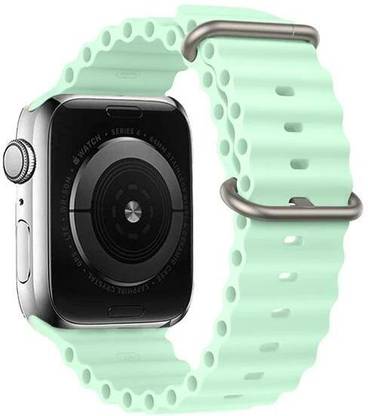 Nik's World 38/40/41 MM Soft Silicone Plunge Ocean Band for iWatch Series 8/7/6/5/4/3/2/1/SE Smart Watch Strap