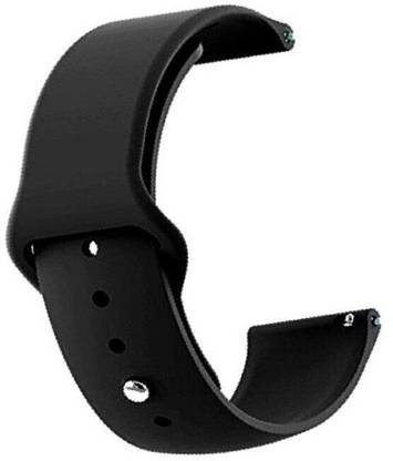 BLACK LOVIES 22 MM Soft Silicon Compatible With Ai BSW015 Smart Watch Strap