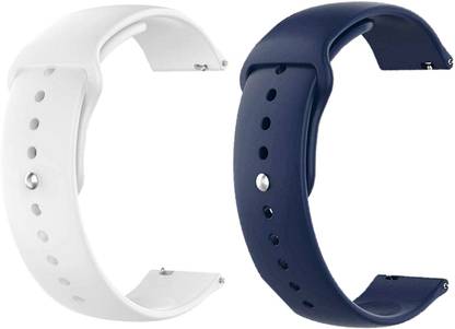 Flipkart SmartBuy 22MM Silicone/Metal Watch Belt Compatible For FOSSIL Check Model List/Description/Image Smart Watch Strap