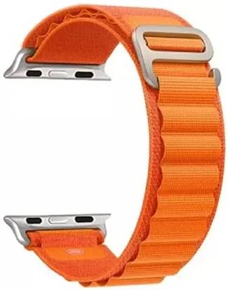 ICREATOR Strap for Original Apple iWatch Series Ultra 8 7 6 5 4 SE 3 2 1 (Size - 49 45 44 42 mm) Smart Watch Strap
