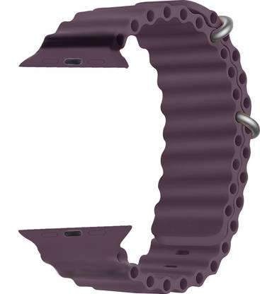 Coverskart Ocean iWatch Ultra 49mm /45mm/44mm/42mm/ Series 8/7/6/5/4/3/SE Silicone Loop Band Smart Watch Strap