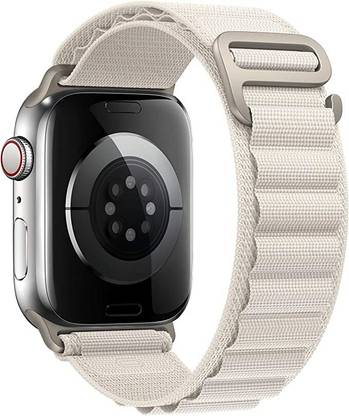 Mindmaker Nylon Alpine Loop Band Compatible With Apple iWatch Band 49|45|44|42mm 45 mm Fabric Watch Strap