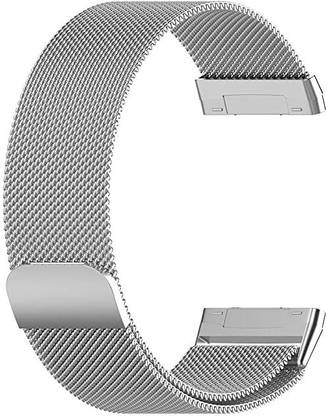 valente Stainless Steel Strap For Fitbit Versa 3, Versa 4 , Versa Sense & Versa Sense 2 Smart Watch Strap