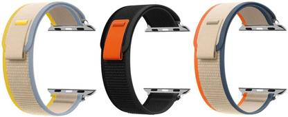 BLACK LOVIES SMART WATCH STRAP for Ultra Watch, T800 Ultra, FIRE BOLTT Oracle / Dream / Cyclone Pro / Vogue / Asteroid / Warrior, BOATT Wave Glory Pro / Elevate Pro / Genesis Pro / Smart Watch Strap