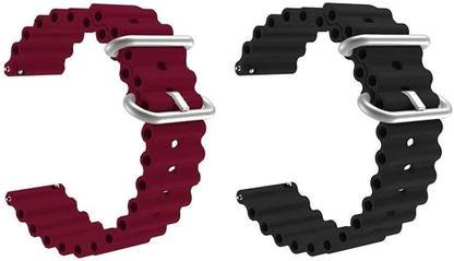 BLACK LOVIES 20 mm Ocean Smart Watch Band Strap Belt Smart Watch Strap