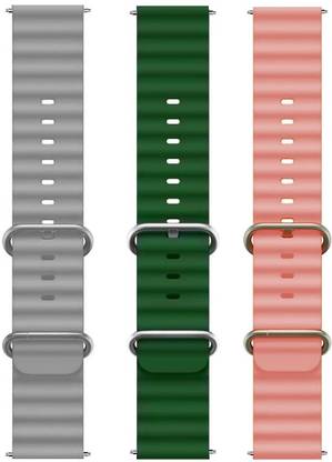 BLACK LOVIES 22MM Smart Watch Strap Belt For Noise Colorfit Icon 2 / Icon 3 / Icon 3 Plus Only. Smart Watch Strap