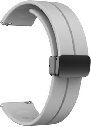 Melfo Folding Buckle Smart Watch Strap Compatible with Boult Drift Plus Smart Watch Smart Watch Strap