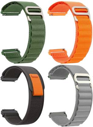 KHR 22MM Smart Watch Trail Strap Belt For Noise, Fireboltt, Boat Xtend, Pebble, Boat, Boat Flash, Noise Color fit,Ultra All 22mm Smart Watch Strap