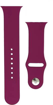 BLACK LOVIES 42/44/45 mm Soft Silicon Smartwatch Strap Compatible with Series 4 (42/44 MM) Smart Watch Strap