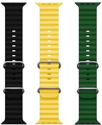 Setster Ocean Smart Watch Strap Belt for Ultra Watch 49 mm, Series 8 / 7 45 mm, Series 6 / 5 / 4 44 mm, Series 3 / 2 / 1 42 mm, T800 Ultra, Watch 8 Ultra, i8 Pro Max, W26, T800,T900,T10,I8 pro,I7 pro,S8 ultra,watch 8,Watch 9 Smart Watch Strap